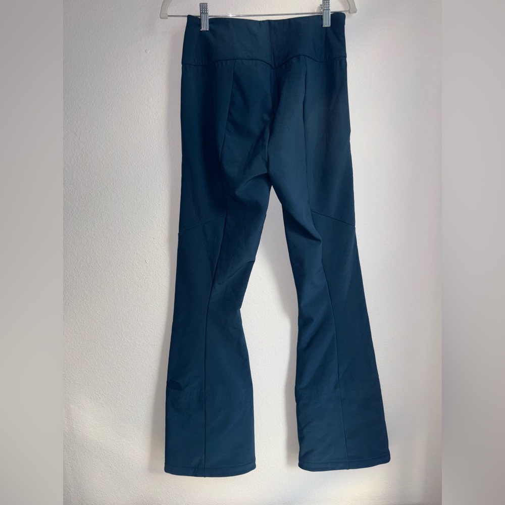 The North Face Women Size 8 Blue Apex STH Softshell Windwall Ski Pants - Picture 5 of 6